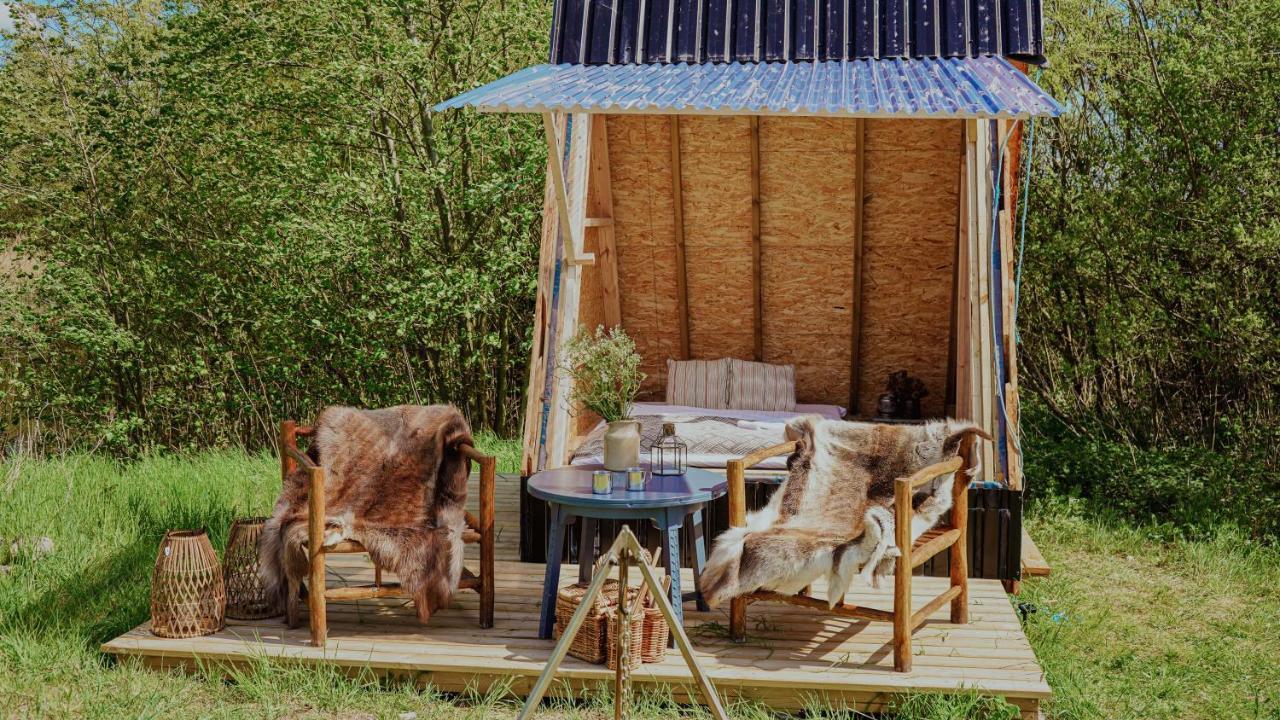 Naturlig Pa Korsgarden Glamping Nysted Kültér fotó