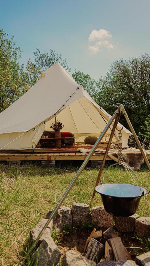 Naturlig Pa Korsgarden Glamping Nysted Kültér fotó