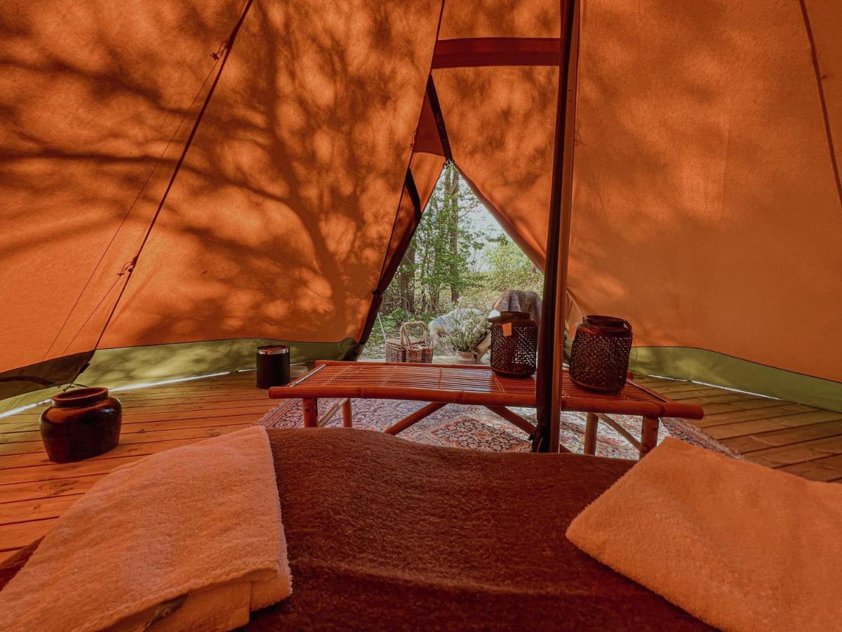Naturlig Pa Korsgarden Glamping Nysted Kültér fotó