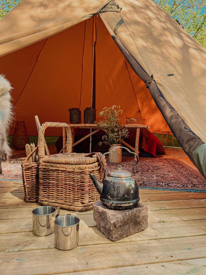 Naturlig Pa Korsgarden Glamping Nysted Kültér fotó